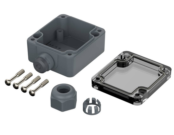 Bopla PK 101-111 G (38101120) - enclosure with a moulded-on Pg 11(58 x 64 x 34 mm)