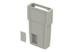 Bopla ART 865 DIS with BE 30 (34186582) - enclosure with membrene keypad area, display opening and battery compartment (236 x 125 x 41 mm)