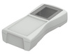 BOPLA BS 604 DIS-7035 (82604235) - obudowa z ABS z oknem wyświetlacza i pojemnikiem na baterie (159,4 x 77,9 x 33,5 mm)
