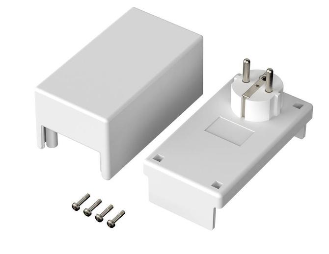 Bopla SE 435 E/CEE - 9016 (43435009) - Elesett enclosure (120 x 65 x 66 mm)