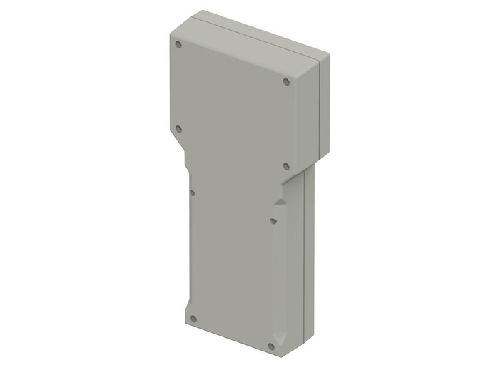 Bopla BOS 910-7038 (34910002) - obudowa ręczna z uszczelką w pokrywie (224 x 106 x 40 mm)