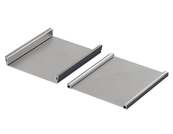 Bopla ASPH 1835-0200 7024 (94272200) - enclosure profiles, horizontally-divided (181.7 x 36.6 x 200 mm)