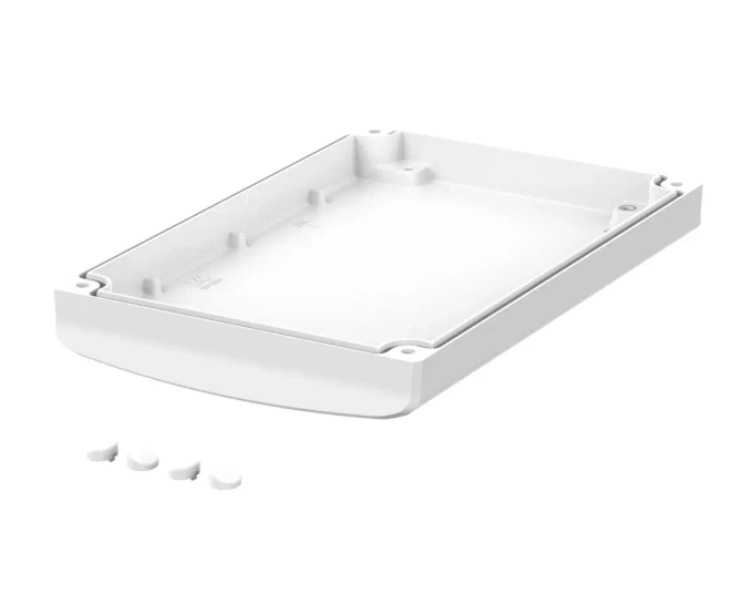 Bopla BOV 2114 OT A-9003-SILC (48146403.SILC) - biała aluminiowa pokrywa BoVersa z uszczelką silikonową (210 x 140 x 24 mm)