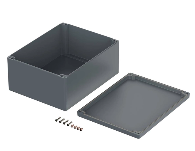Bopla A 185 (01185000) - aluminium enclosure with neoprene seal (400 x 310 x 181 mm)