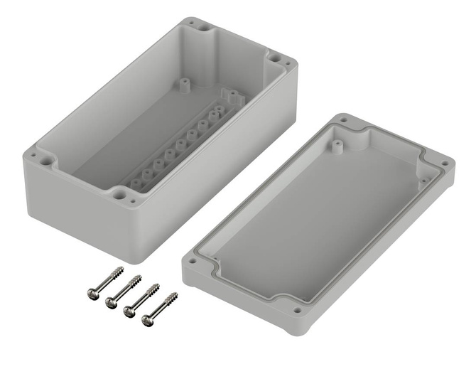 Bopla ET 220 F (63220200)- ABS enclosure with a recess in the lid (160 x 80 x 57 mm)