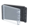 Bopla B 181304 PC-V0-G 7024 (96024244) - universal enclosure with crystal-clear lid (191 x 125 x 40 m)