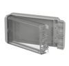 Bopla B 140804 PC-V0-G 7035 (96023145) - universal enclosure with crystal-clear lid (151 x 80 x 40 mm)