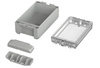Bopla B 140806 PC-V0-G 7035 (96023125) - universal enclosure with crystal-clear lid (151 x 80 x 60 mm)