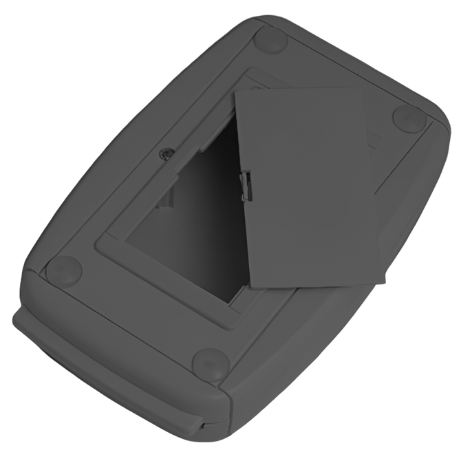 Teko - SPRINT series (ST1-C2.4) - universal enclosure in dark gray (114 x 74 x 24,7 mm)