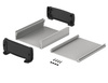 BOPLA ELPH 1240-0150 DW (83246150.S7) - aluminium profile horizontally-divided with wall brackets (120 x 42 x 150 mm)