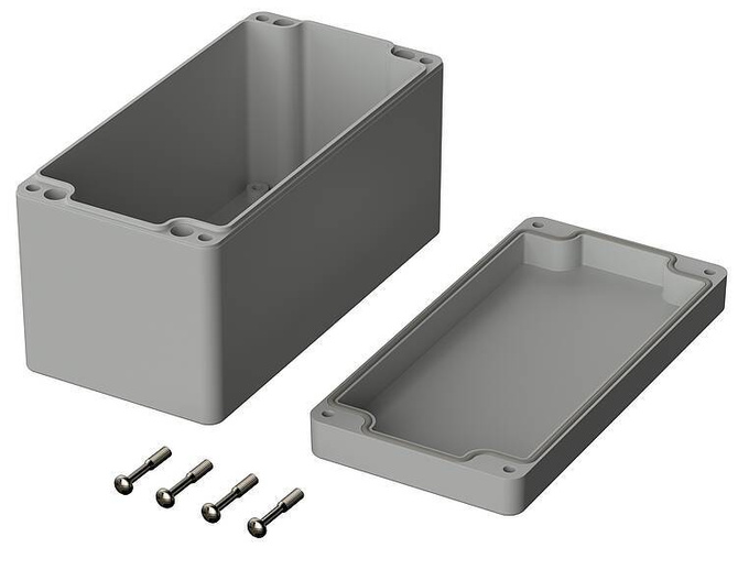 Bopla M 231 (02231000) - PC enclosure without recess in the cover(160 x 80 x 85 mm)