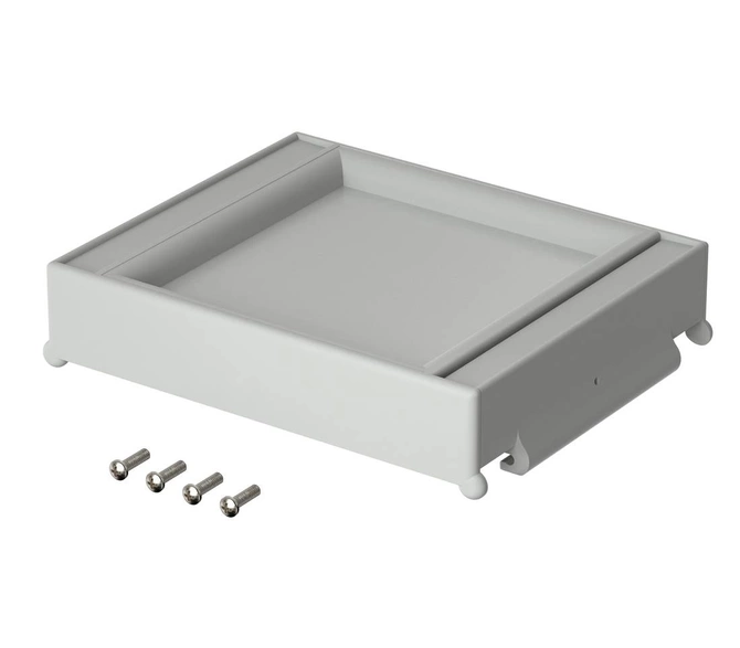 Bopla FR 5000 (79003700) - pokrywa przednia zamknięta, z uszczelką, przykręcana śrubami do obudowy CombiCard 5000-7000 (175 x 146 x 34 mm, 3U 20HP)