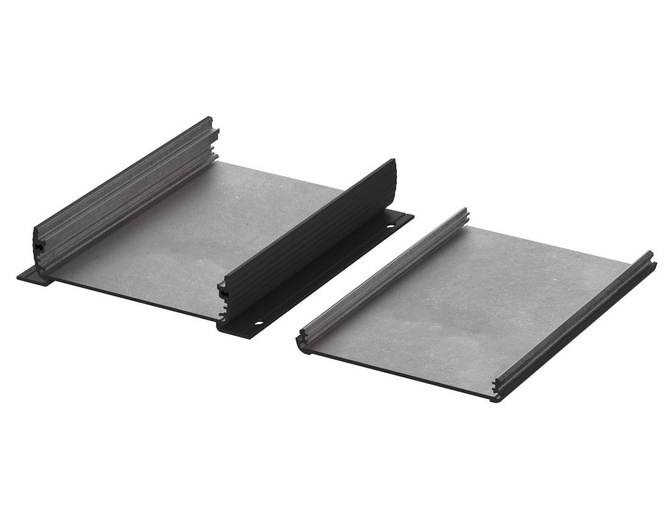 BOPLA ABPH 1000-0150 WL (84310150) - profil aluminiowy półotwarty do montażu naściennego (106 x 32 x 150 mm)