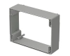 Bopla BC 2000 N (19000230) - low base without ventilation for CombiCard 1000-3000 (184.2 x 138 x 51 mm)
