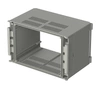 Bopla BC 6000 L-1,5 (79002600) - basic element 1.5 (139.76 mm deep) with air vents CombiCard 5000-7000 enclosure (226 x 146 x 139 mm, 3U 30HP)