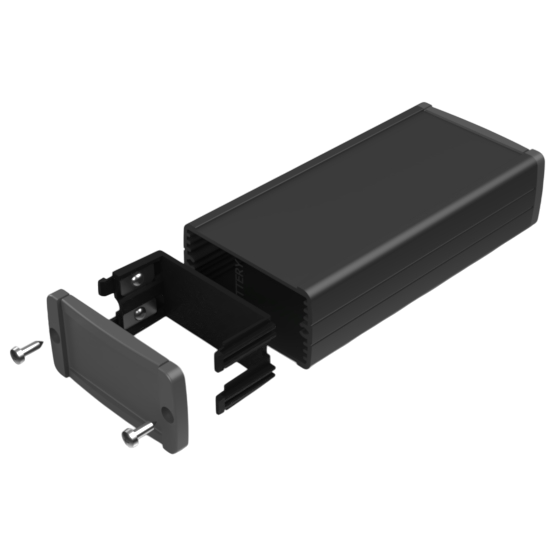 Teko - seria TEKAL 1 (TEKAL-13B.29) - profil aluminiowy zamknięty (125 x 59,9 x 30,9 mm)