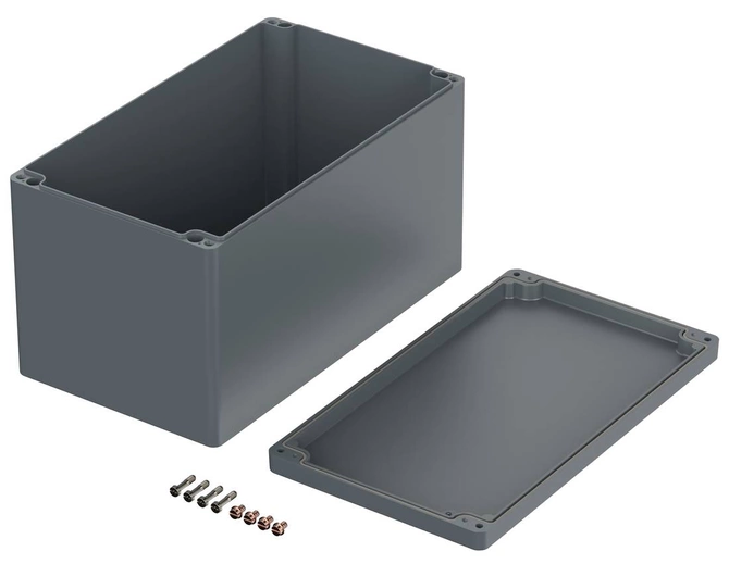 Bopla A 170 (01170000) - aluminium enclosure with neoprene seal (400 x 230 x 225 mm)