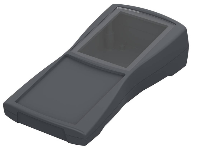 BOPLA BS 702 DIS-7024 (82702224) - obudowa z ABS z oknem wyświetlacza (184,3 x 93 x 35,4 mm)