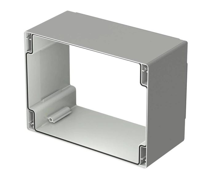 Bopla BC 2000 (19000200) - high base, without ventilation for CombiCard 1000-3000 (184.2 x 138 x 87.5 mm)