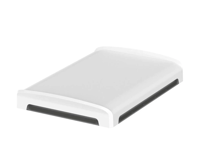 Bopla BOV 1209_ FG 9003 D LL (48432231) - BoVersa translucent plastic lid with full white design cover (125 x 88 x 19 mm)