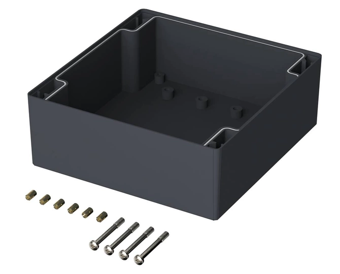 Bopla RD 1000 H (19004200) - rear lid, high with seal for CombiCard 1000-3000 (133.4 x 138 x 48 mm)