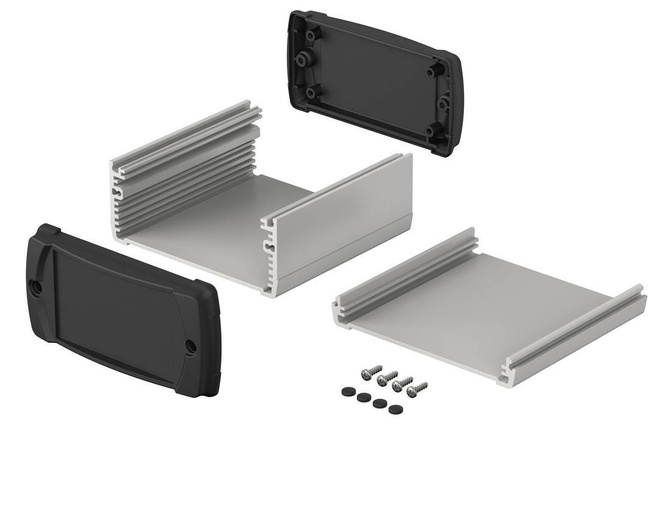 BOPLA ELPH 1050-0100 D (83056100.S6) - aluminium profile horizontally-divided (106 x 52 x 100 mm)