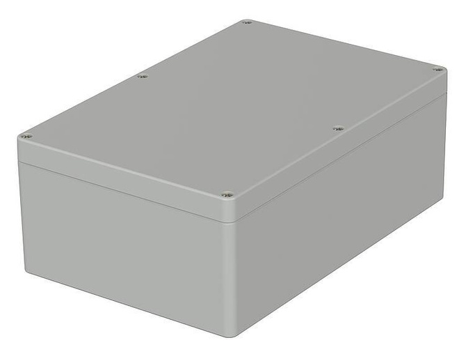 Bopla T 2401 (03240200) - ABS enclosure without recess in the cover (240.3 x 160.3 x 90 mm)