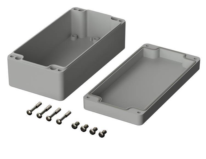 Bopla M 220-V0 (02220094) - PC enclosure without recess in the cover (160 x 80 x 55 mm)