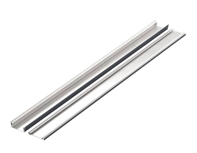 Bopla ASPH 830-1000 7024 (94212000) - enclosure profiles, horizontally-divided (74 x 32.8 x 1000 mm)