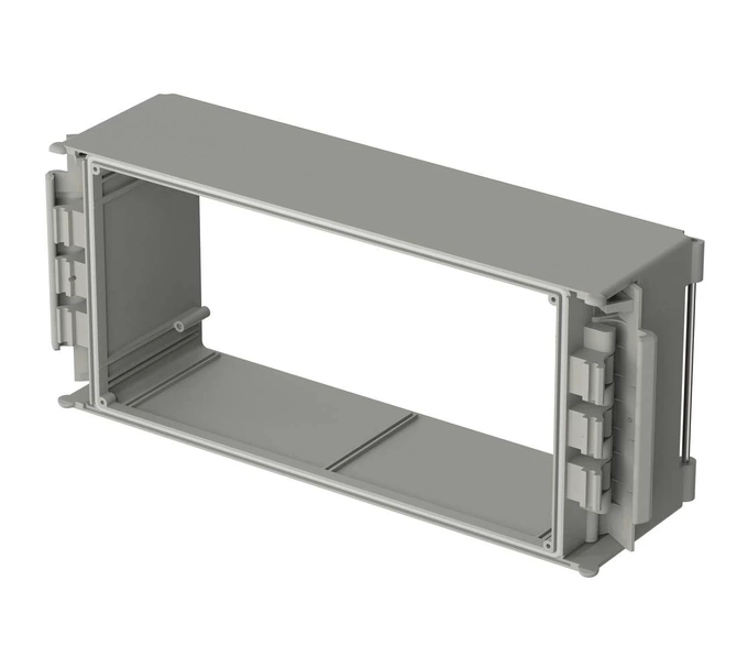 Bopla BC 7000 -1 (79001800) - basic element 1.0 (88.25 mm deep) CombiCard 5000-7000 enclosure (323 x 146 x 88 mm, 3U 49HP)
