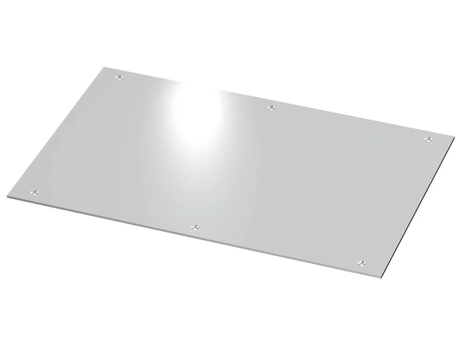 Bopla IT 004425 AD-A-2-EQ (95124425) - aluminium cover plate, screw on for IT ..4425 enclosures