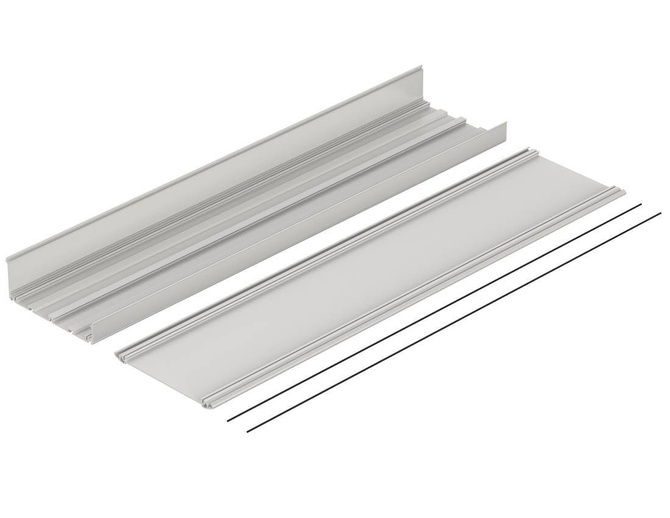 ATPH-IP 2385-1000 (92385000) - dzielone poziomo profile obudowy (232,6 x 86,2 x 1000 mm)