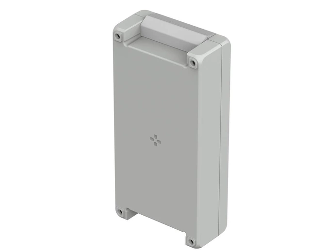 Bopla BA 241306-7035 (00115225) - obudowa aluminiowa bez wgłębienia w pokrywie  z uszczelką neoprenową (259 x 128 x 60 mm)