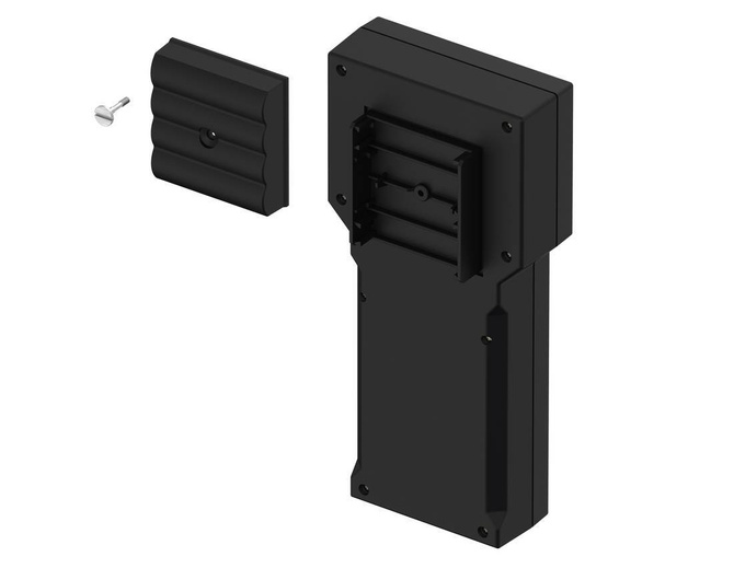 Bopla BOS 912-9005 (34912009) - hand-held enclosure with seal and battery compartment (4 x 1,5V) (224 x 106 x 40 mm)