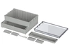 Bopla RCP 4000 (41400109) - RegloCard-Plus enclosure with crystal-clear lid (363.4 x 318.6 x 150 mm)