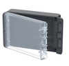 Bopla B 181306 PC-V0-G 7024 (96024224) - obudowa uniwersalna z przezroczystą pokrywą (191 x 125 x 60 mm)