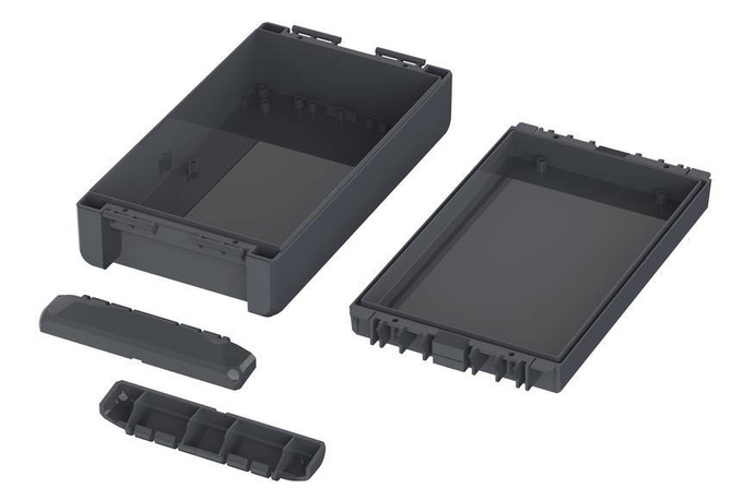 Bopla B 221306 ABS 7024 (96035224) - universal enclosure (231 x 125 x 60 mm)