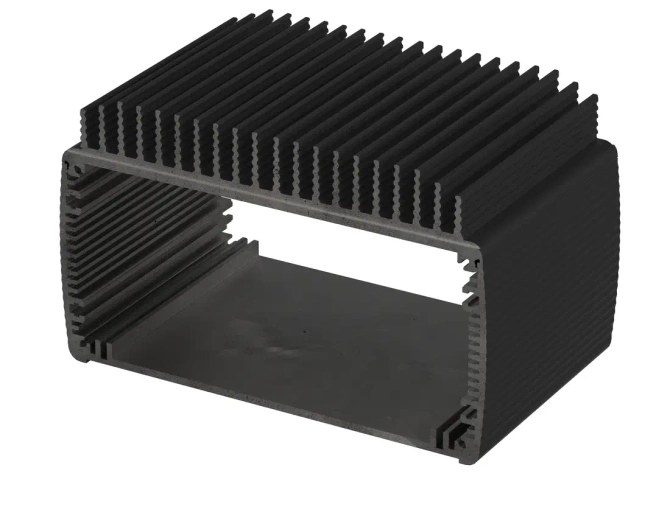 BOPLA ABPH 1680-0100 K (84568100) - profil aluminiowy półotwarty z radiatorem (169 x 82 x 100 mm)