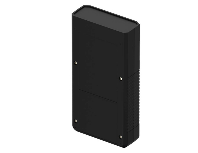 Bopla BOS 805-9005 (34805000) - obudowa ręczna z wgłębieniem powierzchni pod frezowanie otworu na wyświetlacz (196 x 100 x 40 mm)