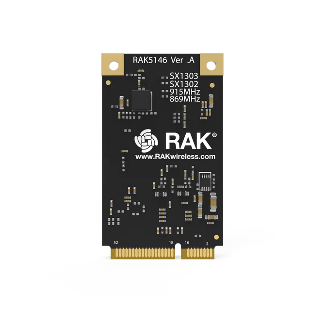 RAKwireless RAK5146-EU868-USB-LBT-GPS - concentrator module