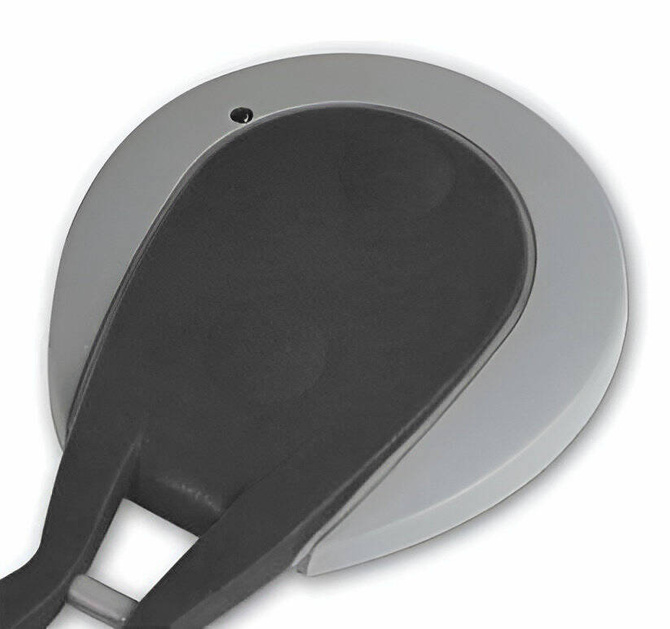 Teko - OV-IP series (OV-IP/2.36) - enclosure for remote controler in black and dark gray (56.8 x 44 x 14.5 mm)