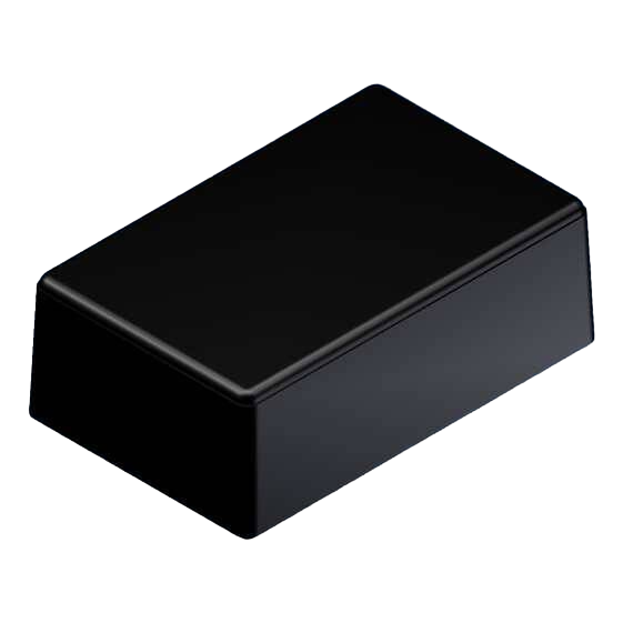 Teko - SOAP 2 series (10013-B.9) - universal enclosure in black (109 x 69,5 x 40 mm)