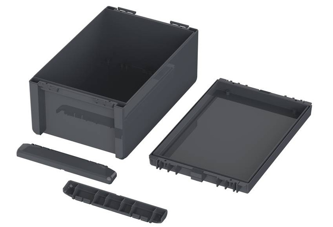 Bopla B 261712 PC-V0 7024 (96016364) - universal enclosure (271 x 170 x 120 mm)