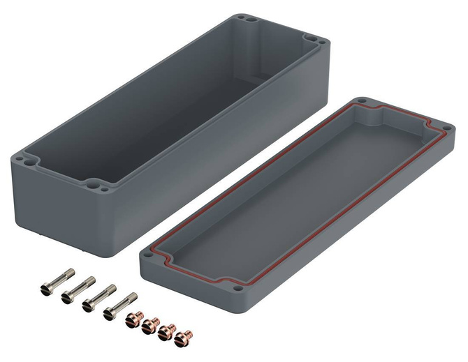 Bopla P 336 SIL (04336100) - obudowa poliestrowa z uszczelką silikonową (320 x 100 x 81 mm)