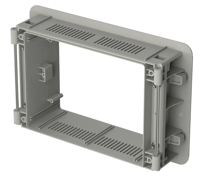Bopla BC 6000 NG-L (79002010) - podstawa z wentylacja do montażu panelowego obudowy CombiCard 5000-7000 (254 x 169 x 68 mm, 3U 30HP)