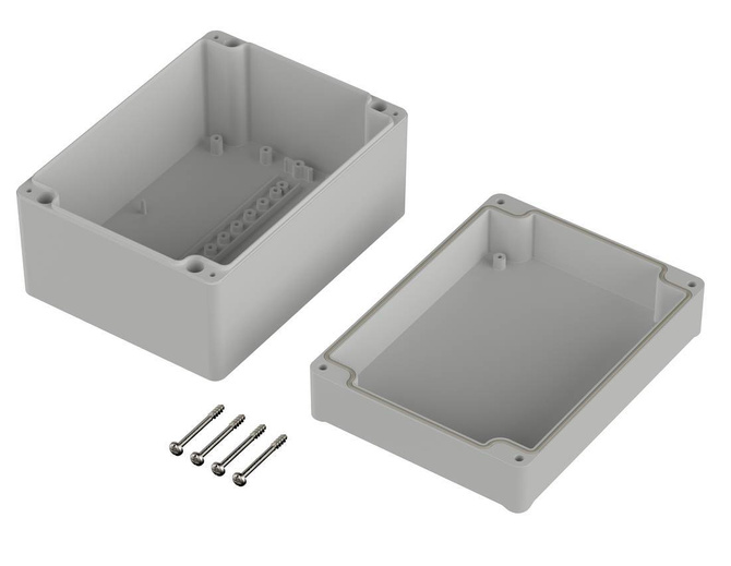 Bopla EM 238 F (62238200) - PC enclosure with a recess in the lid (160 x 120 x 92 mm)