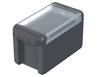 Bopla B 140809 PC-V0-G 7024 (96023134) - universal enclosure with crystal-clear lid (151 x 80 x 90 mm)