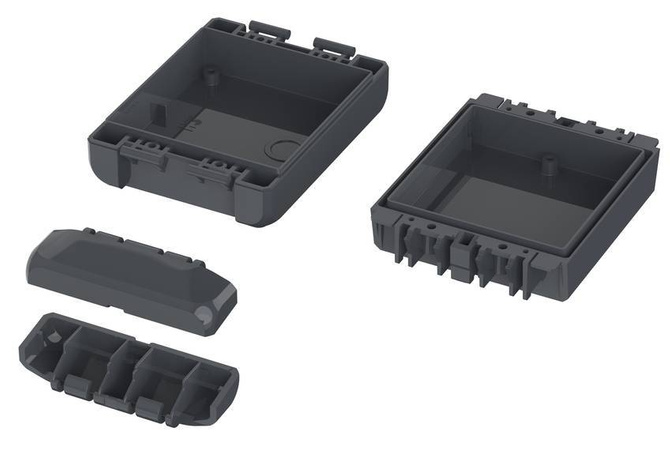 Bopla B 100804 PC-V0 7024 (96012144) - universal enclosure (113 x 80 x 40 mm)