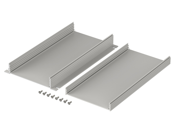 Bopla F 1040-220 WL (97217220) - profil aluminiowy półotwarty do montażu naściennego (105 x 40 x 220 mm)