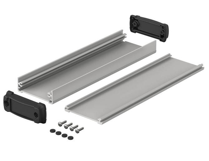 BOPLA ELPH 620-0200 D (83626200.S6) - profil aluminiowy półotwarty (57,5 x 22 x 200 mm)